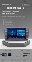 Radio para Auto Android 14 de 128GB y 2DIN con Pantalla LCD HD, Mirror Link, Amplificador, Ranura para Tarjeta SD, RGB, GPS Integrado para Mercedes-Benz CLK320