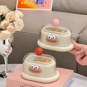 Contenedor de Almacenamiento de Hisopos de Algodón de Alta Estética y Diseño Creativo, Nuevo, para Uso Doméstico, Caja para Palillos de Dientes - Product Image 4