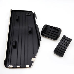 Pedales de coche LHD para Volkswagen Polo VW Golf 4 Bora <span class=keywords><strong>Beetle</strong></span> RSi GTI R32 para Audi A3 8l Seat, reposapiés de Pedal muerto de acero inoxidable - Product Image 4