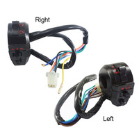 New 7/8-inch Motorcycle/Electric Vehicle Modified Performance Modification Ignition Switch Starter Horn Turn Signal Light Switch