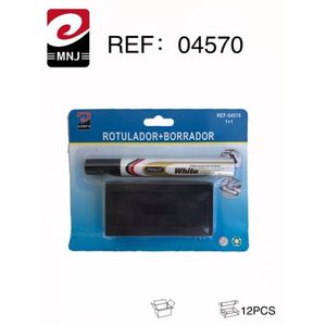 Whiteboard Marker Set With Eraser 12Pcs For Whiteboard Writing And Cleaning - Product Image 3