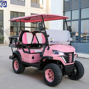 Voiture de golf électrique tout-terrain 4 places CAMP pour le tourisme, batterie lithium 72V, Club Car - Product Image 2