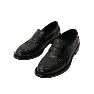 Mocasines de Hombre de Cuero Genuino Negro con Punta Redonda, Antideslizantes, con Suela de Goma, para Todas las Temporadas - Product Image 5