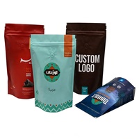 Sacs Mylar personnalisés 35, qualité alimentaire, refermables, en aluminium LDPE, pochettes à fond plat, à l'épreuve des enfants, anti-odeur, avec fermeture éclair ZipLock