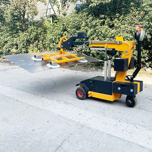 300 किलो 600 किलो 800 किलो इलेक्ट्रिक ग्रेनाइट संगमरमर स्लैब ग्लास प्लाईवुड लिफ्टिंग उपकरण मोबाइल सक्शन कप वैक्यूम लिफ्टर - Product Image 1