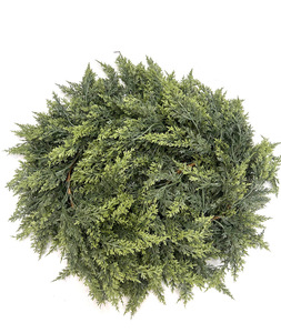 Guirnalda de Hojas de <span class=keywords><strong>Ciprés</strong></span> de Goma Suave al Tacto de 9 pies, Guirnalda de Hiedra Artificial de PE, Guirnalda de Cedro, HUAMU HM-1-1078, <span class=keywords><strong>Precio</strong></span> de Fábrica, Venta Caliente - Product Image 6