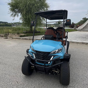 Voiturette de golf électrique personnalisée à 4 places avec batterie au lithium pour routes non publiques - Product Image 1