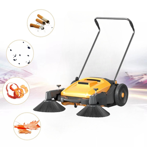 Balayeuse manuelle professionnelle à pousser pour le nettoyage de la maison, de la rue, du jardin, de l'atelier, équipement de nettoyage pour usage domestique - Product Image 3