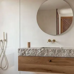 New Design Plywood Bathroom Sink Small Vanity Waterproof Bathroom Wash Basin Cabinet