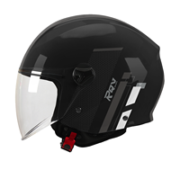 Casco de motocicleta de media cara personalizado con certificación ECE para damas, casco de moto de cara abierta nuevo hecho de Material ABS