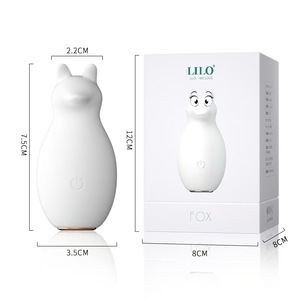 Masturbador femenino LILO recargable por USB, Serie de vibradores para mascotas bonitas con 10 velocidades, masajeador de coqueteo, vibrador impermeable - Product Image 1