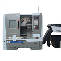 Centre d'usinage CNC TCK40, combiné tour-fraiseuse, avec tête motorisée et tour à banc incliné