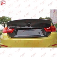 Couverture de coffre arrière en fibre de carbone sèche de style Z-ART CSL pour BMW F82 M4 2014-2020