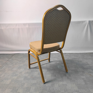 Factory Cheap Wholesale Modern <strong>Metal</strong> Fancy Luxury Stackable Church Wedding Hotel Commercial Hall Event Dining Banquet <strong>Chairs</strong> - Product Image 5