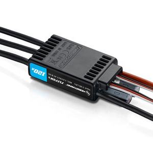 Contrôleur de vitesse électrique sans balais <span class=keywords><strong>Hobbywing</strong></span> FlyFun V5 80A 120A ESC 3-8S Lipo pour drone RC Avion - Product Image 5