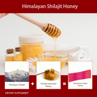 Bâtonnets de miel de Shilajit pur de l'Himalaya, 30 unités, liquide oral, améliore l'immunité, pour adultes – Fournisseur OEM/ODM