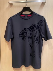 Nuova T-shirt da Uomo Casual Business 2026 Stampata Traspirante in Puro Cotone Delicata sulla Pelle, T-shirt da Uomo a Maniche Corte Ispessita - Product Image 3