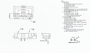 Cổng kết nối Pogo Pin từ tính 2 chân, khoảng cách 2.5mm - Đầu nối sạc dự phòng, đầu nối đực và cái, nhà cung cấp OEM/ODM trực tiếp - Product Image 6