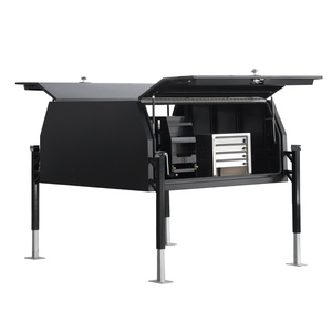 Portable Waterproof Pickup Truck Ute Canopy Custom Size Aluminum for Outdoor <b>Tool</b> & <b>Storage</b> Use - Product Image 2