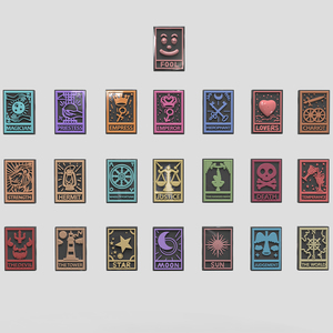 Set di Carte dei Tarocchi Personalizzate per Divinazione, Portacenere in Ceramica, Supporto Portatile Quadrato per Bastoncini d'Incenso, Prodotto Spirituale - Product Image 5