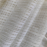 Respirant 100% polyester épais dur maille tulle net tissus pour vêtements de sport