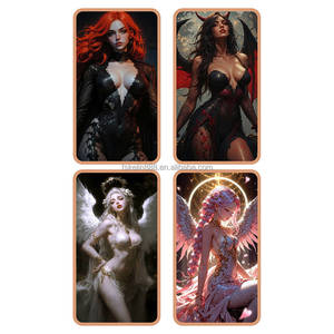 Koin Wanita Seksi Dua Sisi 1 oz Tembaga Murni 999 Kartu Cetak UV Bullion 1oz Goldbarren - Product Image 5