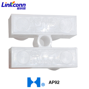 Linkconn AP92 2P Wire Connector Push Button <b>Terminal</b> Block for 0.5-2.5mm² Cable Industrial Iush Button <b>Terminal</b> Brass Contacts - Product Image 6