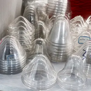 Hina-botella de plástico PET de 78mm, frasco de plástico con preformas para dulces, de boca ancha