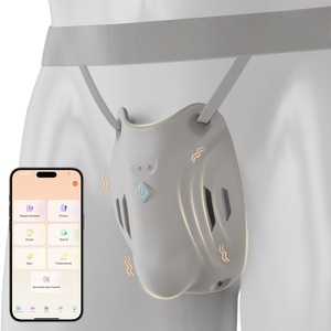 natural lubricant options Xinghaoya Open Silicone Male Vibrator