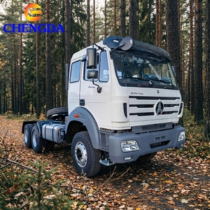 Camion tracteur Beiben 6x4 55 tonnes, cabine simple, conduite à gauche, 371 CV, Euro 2, pour le marché africain - Product Image 2