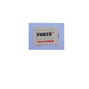 ป้ายผ้าฝ้ายออร์แกนิกสำหรับเสื้อผ้า พิมพ์โลโก้ตามสั่งหรือป้ายทอ ป้ายผ้าเนื้อนุ่มยั่งยืนสำหรับแบรนด์แฟชั่น - Product Image 2