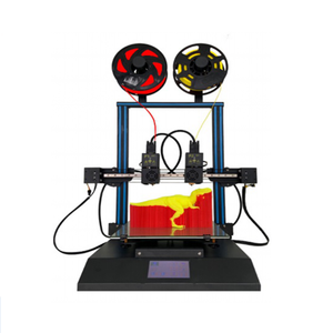 Yelbes nouvelles imprimantes 3D automatiques portables Double buse d'extrudeuse en métal durable imprimantes 3D industrielles à double filament - Product Image 2