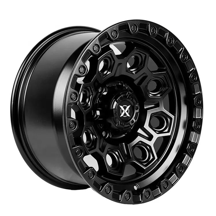 M2 G87 7 Spaak Beadlock 17 Inch Smidse 22X 9.5j Aluminium Diepe Concave 5X120 Gesmede Wielen Voor Tesla Model Y