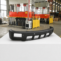 Bumper Depan Hitam untuk Chevrolet Silverado 1500 1500 14-15 Dengan Lubang Sensor Dengan Lubang Lampu Kabut Bumper Truk Pikap