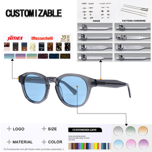Gafas de Sol Polarizadas de Acetato con Diseño de Logotipo Personalizado, Estilo Vintage Unisex 2026, para Hombre y Mujer - Product Image 3