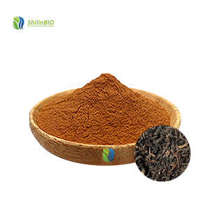 Пищевой чистый чай пуэр в порошке, оптовая упаковка, китайский лиофилизированный травяной экстракт, сертифицирован ISO, заводская цена, в бутылках и бочках - Product Image 1