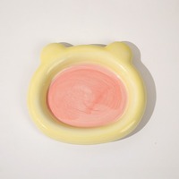 Gamelle en céramique pour chat et chien, pour nourriture en conserve, riz et eau potable, stable et anti-renversement