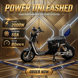 <span class=keywords><strong>Vélo</strong></span> <span class=keywords><strong>électrique</strong></span> U2 PRO 2000W, avec siège deux places, moteur haute performance 30H et suspension améliorée - Product Image 1
