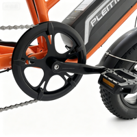 Vélo électrique 7 vitesses, freins à disque mécaniques, pneus 16 pouces, phares avant, suspension avant, 60 km d'autonomie, batteries lithium 48V 500W