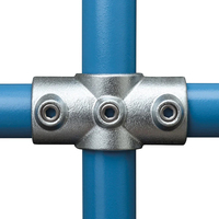 Barrières de sécurité modulaires en fonte et aluminium malléable, garde-corps, cadre, raccords de tuyauterie structurelle à basse pression zingués, kits