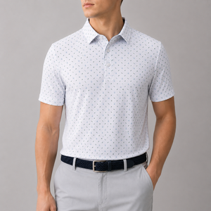 Nouvelle Arrivée 2026 – Polo de Golf Personnalisé à Col Rigide, Léger, à Manches Courtes, Anti-Transpiration et Séchage Rapide - Product Image 2