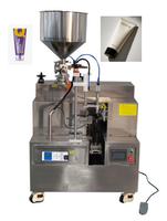 Machine de remplissage et de scellage semi-automatique de tubes de dentifrice de qualité alimentaire, machine de remplissage et de scellage de colle liquide pour cosmétiques