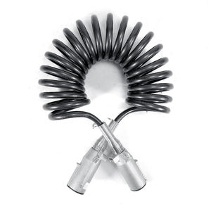 Vente en gros, bonne qualité, vente chaude, connecteur <span class=keywords><strong>de</strong></span> câblage <span class=keywords><strong>de</strong></span> <span class=keywords><strong>remorque</strong></span> à 7 broches, câble d'extension à ressort 24v - Product Image 1