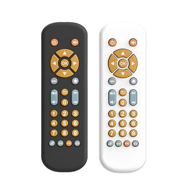 Fun Simulation Remote Control Trilingual Teaching Kids Learning Toys Educational 2 to 4 Years