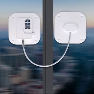 Cerradura de Seguridad para Refrigerador a Prueba de Niños/Bebés, Marca USA Mairun, de Alta Resistencia, con Correa Autoadhesiva (Metal+Plástico) de 190 mm para Armarios - Product Image 4