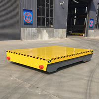 Chariot de transfert électrique sans rail avec plateau en acier au carbone pour la manutention d'outils de presse dans les usines automobiles et les lignes d'estampage