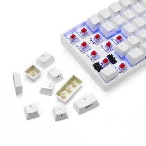 Bàn Phím Cơ Chơi Game ANNE Pro 2 Pro Pro2 NKRO Gateron, Màu Đỏ, Nâu, Di Động, Không Dây, 60% - Product Image 4