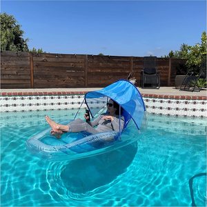 Chaise inclinable pour adultes <span class=keywords><strong>avec</strong></span> repose-pieds et porte-gobelet - Product Image 2
