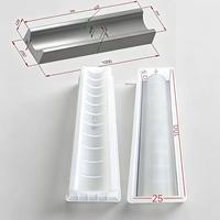 Moule en PP réutilisable pour pavés en béton préfabriqués, forme géométrique pour carreaux de pavage extérieur de villa