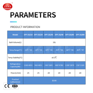 Portable Low <b>Temperature</b> Constant <b>Temperature</b> Reaction Bath for Research Lab - Product Image 6